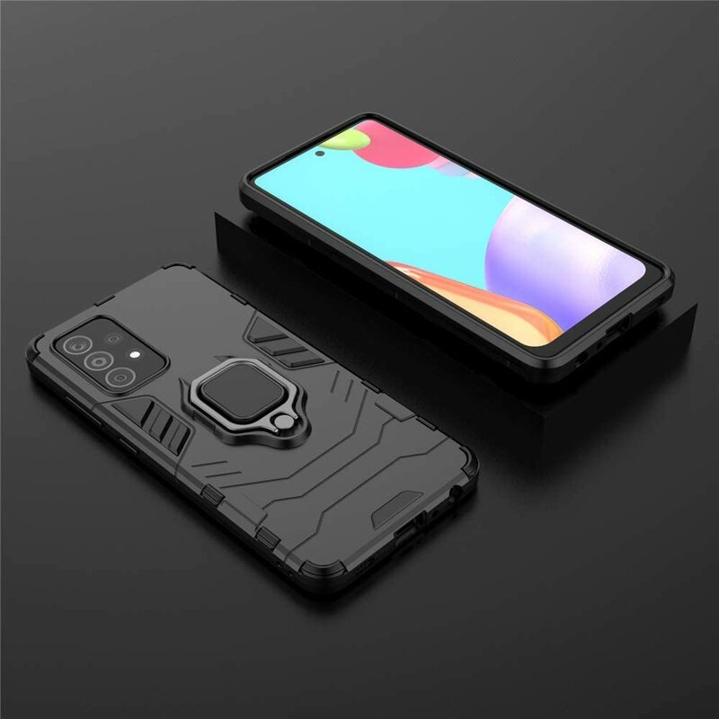Husa Samsung Galaxy A72 5G Techsuit Silicone Shield, Negru