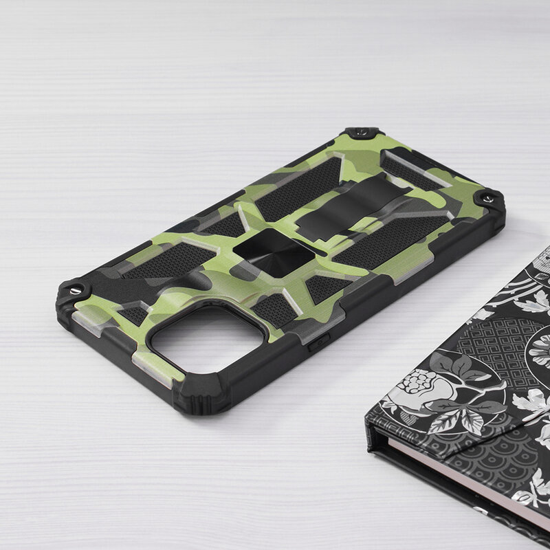 Husa iPhone 12 Pro Max Techsuit Blazor, Camuflaj