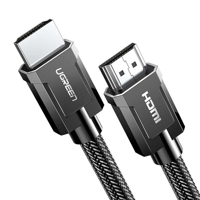 Cablu HDMI 8K FUHD 4320p Ugreen, 4K@120Hz, 48Gbps, 2m, negru, 70321