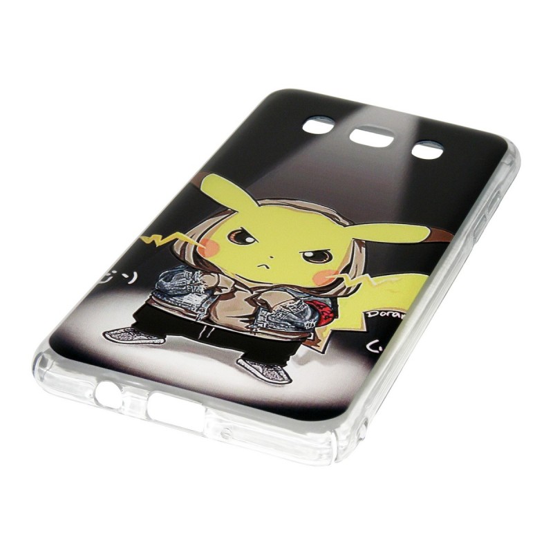 Husa Samsung Galaxy J5 2016 J510 Plastic cu Model Pokemon Angry Pikachu