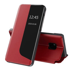 Husa Huawei Mate 20 Pro Eco Leather View Flip Tip Carte - Rosu