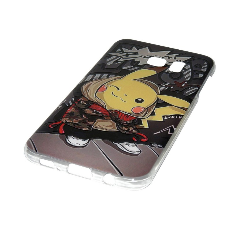 Husa Samsung Galaxy S7 Edge G935 Plastic cu Model Pokemon Cool Pikachu