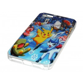 Husa Apple iPhone SE, 5, 5s Plastic cu Model Pokemon All Stars