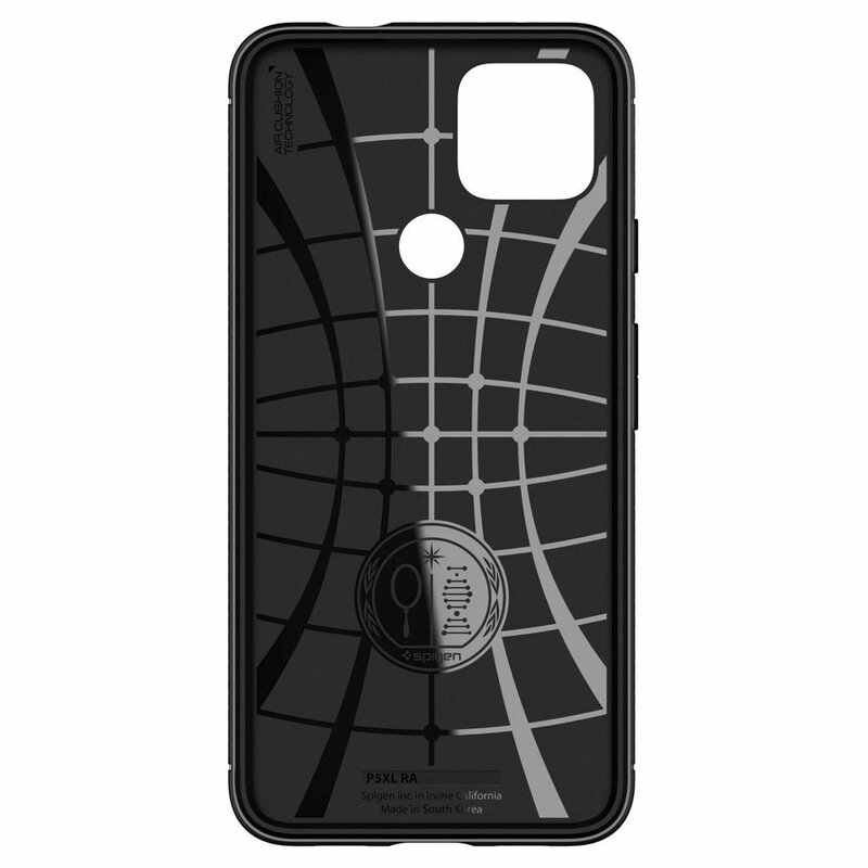 Husa Google Pixel 4a 5G Spigen Rugged Armor, negru