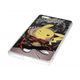 Husa Huawei P8 Lite Plastic cu Model Pokemon Cool Pikachu