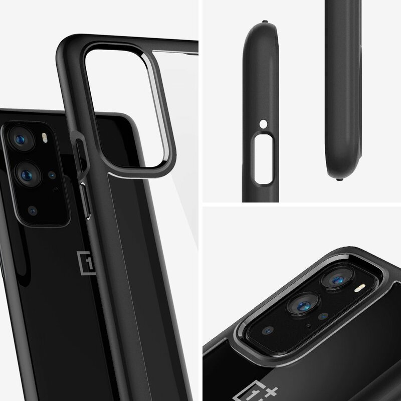 Husa OnePlus 9 Pro Spigen Ultra Hybrid - Matte Black