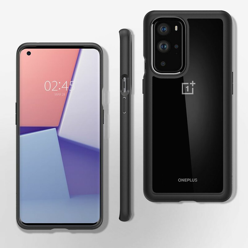 Husa OnePlus 9 Pro Spigen Ultra Hybrid - Matte Black