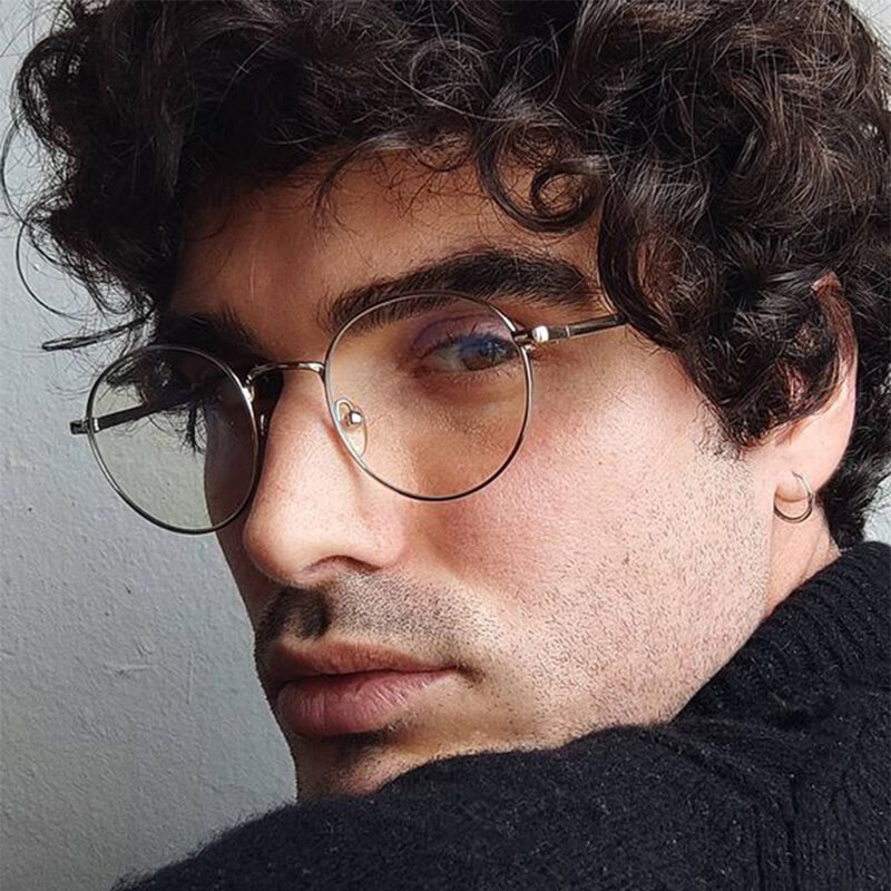 Ochelari de protectie calculator impotriva luminii albastre Meller Yuda, negru argintiu