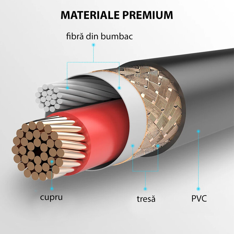 Cablu microfon, adaptor audio 6.35mm la XLR Ugreen AV131, 1m, negru, 20717