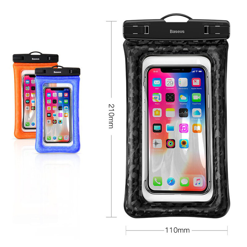 Husa subacvatica telefon Baseus, universala 6