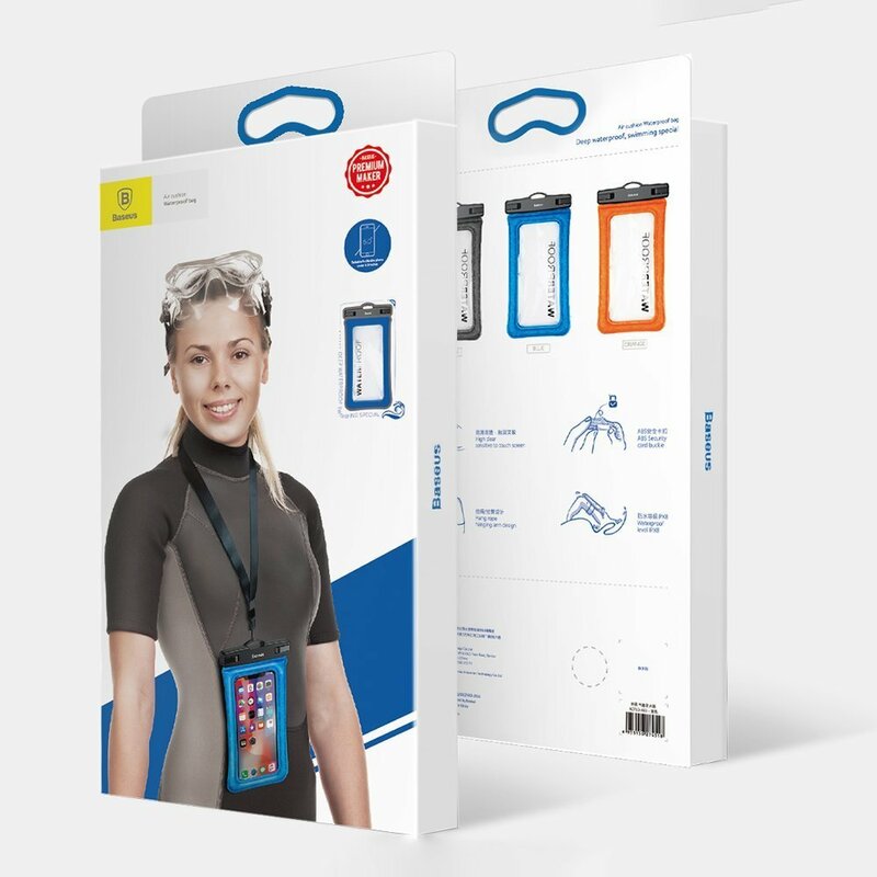 Husa subacvatica telefon Baseus, universala 6