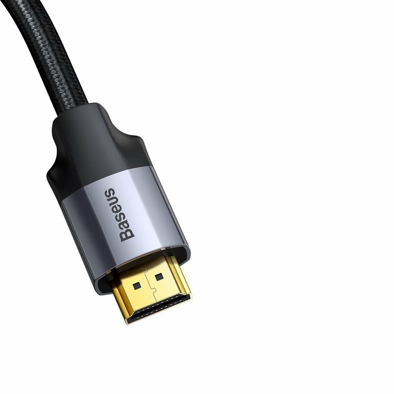 Cablu adaptor DisplayPort la HDMI Baseus, convertor video 4K@60Hz, 1m, gri, CAKSX-H0G