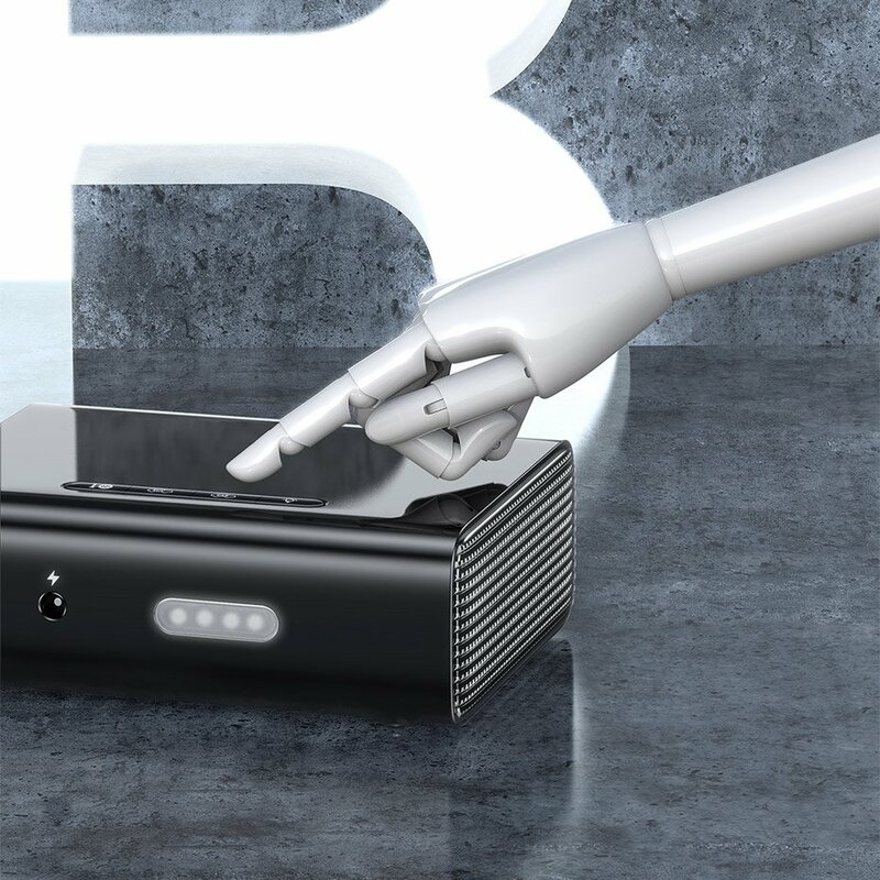 Compresor Auto, Pompa Electrica Portabila Baseus 12V 10A - CRCQB01-01 - Negru