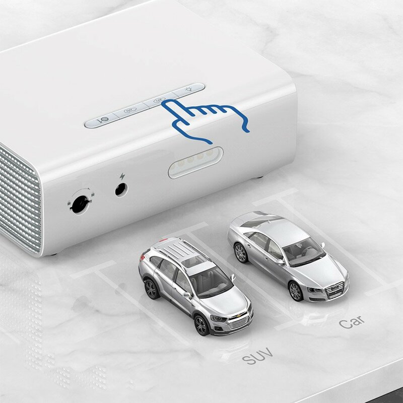 Compresor Auto, Pompa Electrica Portabila Baseus 12V 10A - CRCQB01-01 - Negru