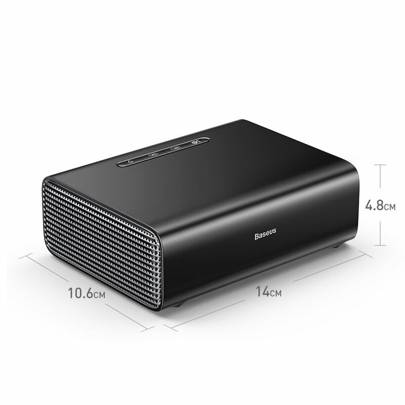 Compresor Auto, Pompa Electrica Portabila Baseus 12V 10A - CRCQB01-01 - Negru