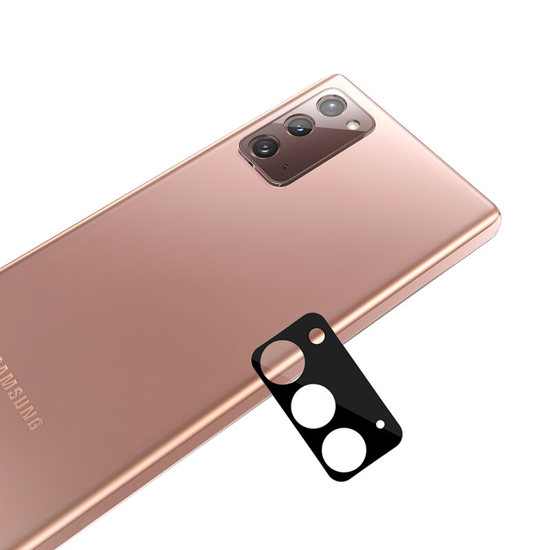 Folie camera Samsung Galaxy Note 20 Mocolo Back Lens 9H, negru