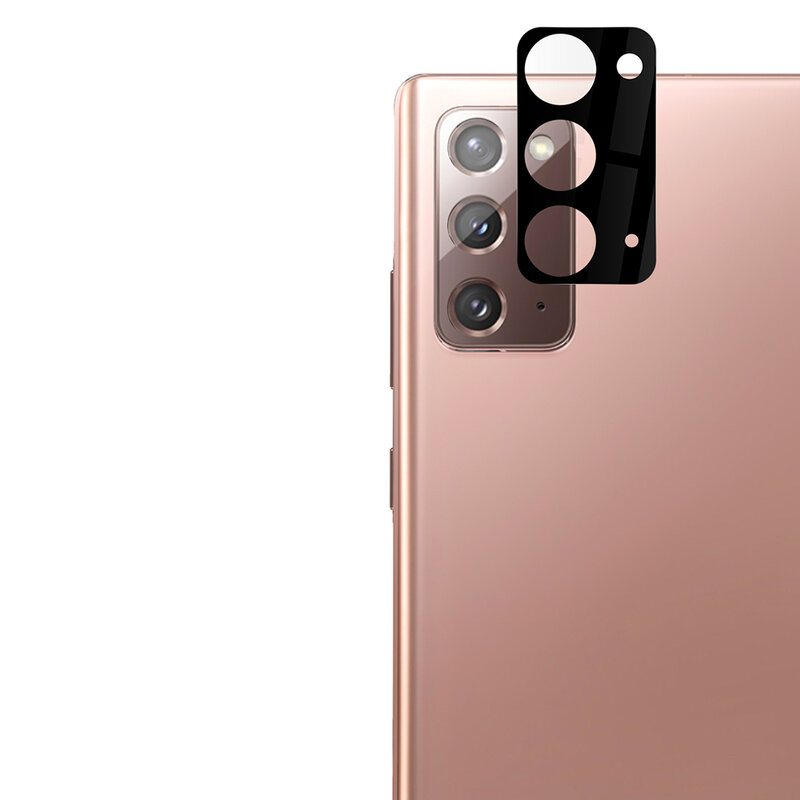 Folie camera Samsung Galaxy Note 20 Mocolo Back Lens 9H, negru