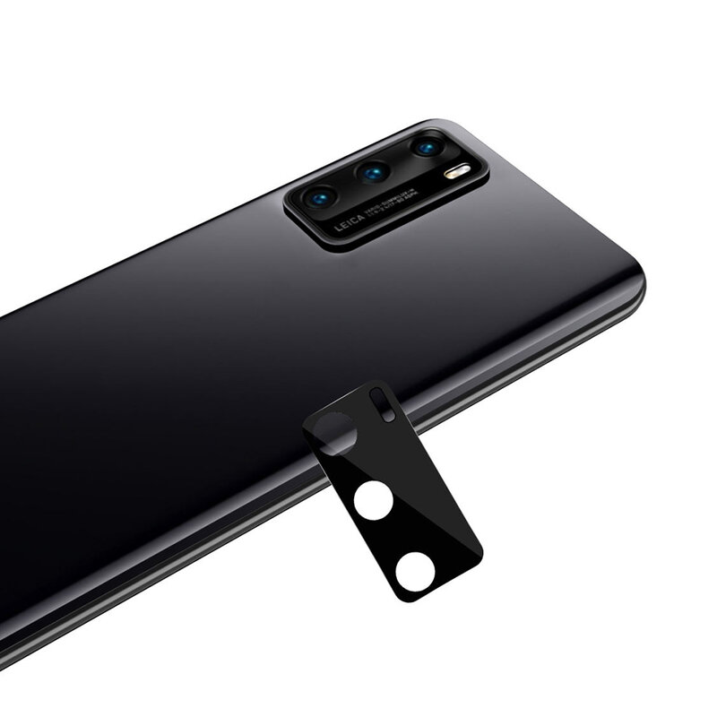 Folie camera Huawei P40 Mocolo Back Lens 9H, negru