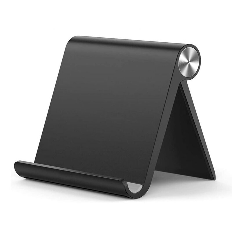 Suport telefon, tableta birou Tech-Protect Z1, stand universal pliabil, negru
