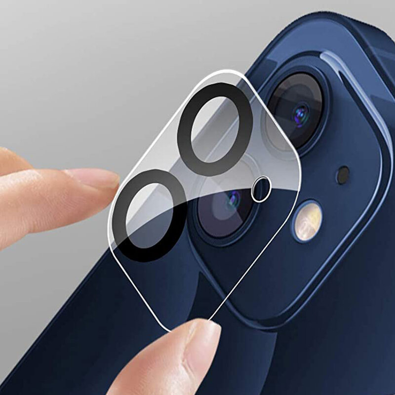 Folie sticla iPhone 11 Lito S+ Camera Protector, negru/transparenta