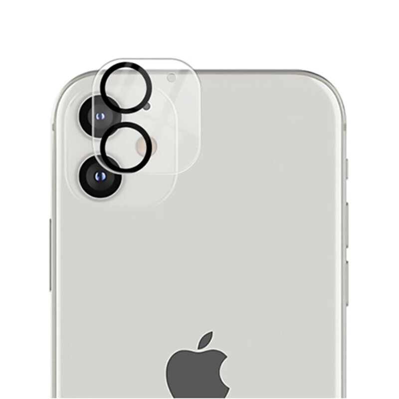 Folie sticla iPhone 11 Lito S+ Camera Protector, negru/transparenta