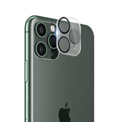 Folie sticla iPhone 11 Pro Lito S+ Camera Protector, negru/transparenta