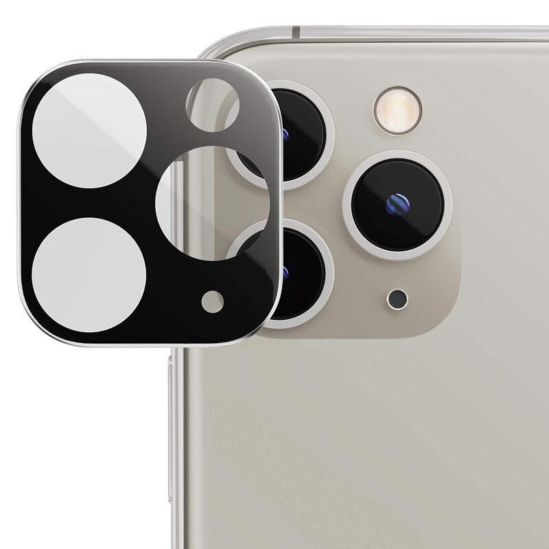 Folie camera iPhone 11 Pro Max Lito S+ Metal Protector, negru