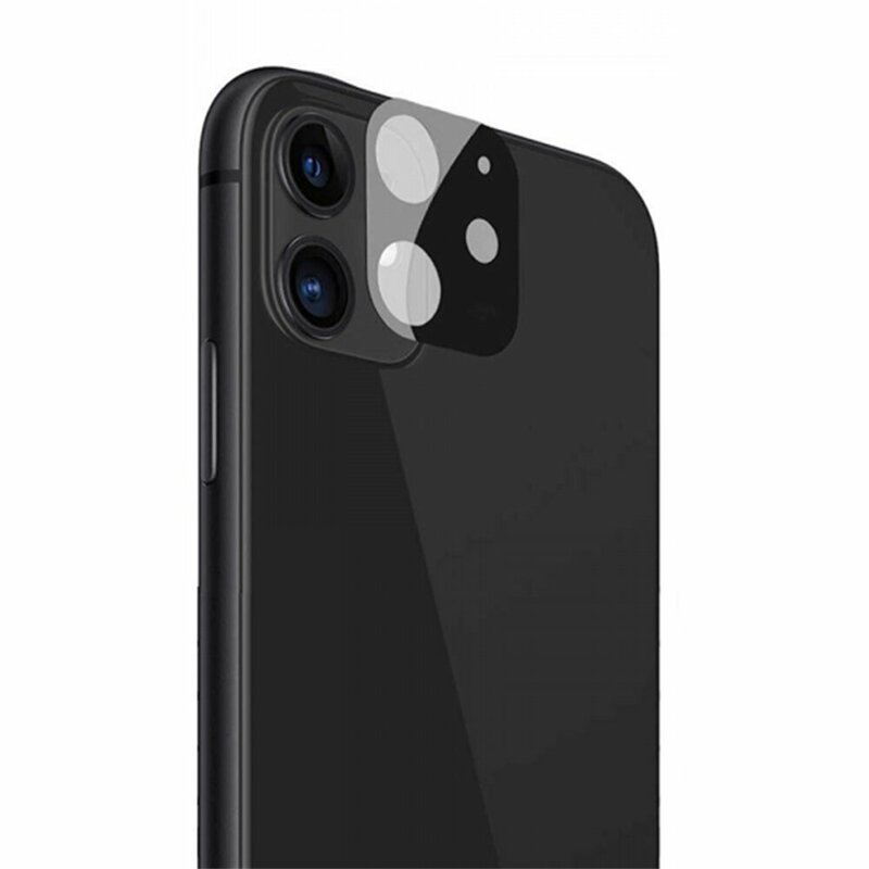 Folie sticla iPhone 12 Lito S+ Camera Protector, negru