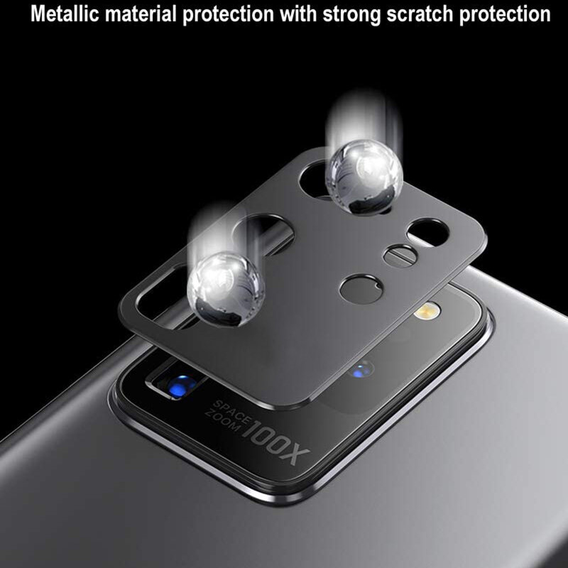 Folie sticla Samsung Galaxy S20 Ultra Lito S+ Camera Protector, negru