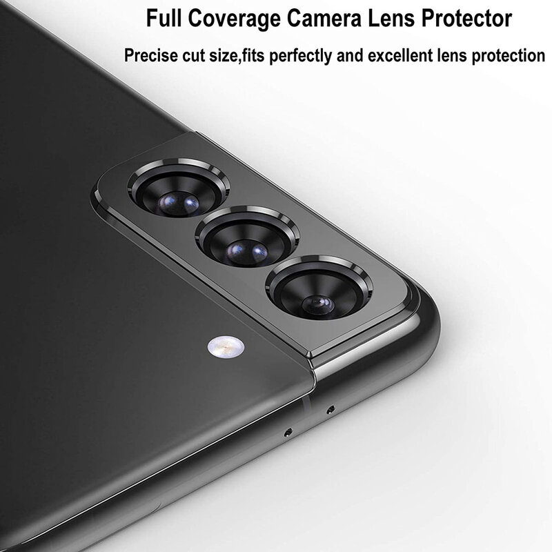 Folie sticla Samsung Galaxy S21 5G Lito S+ Camera Protector, negru