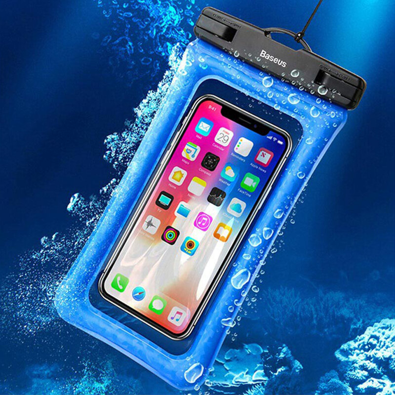 Husa subacvatica telefon Baseus, universala 6