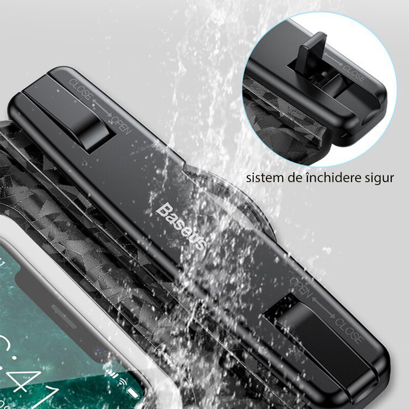 Husa subacvatica telefon Baseus, universala 6