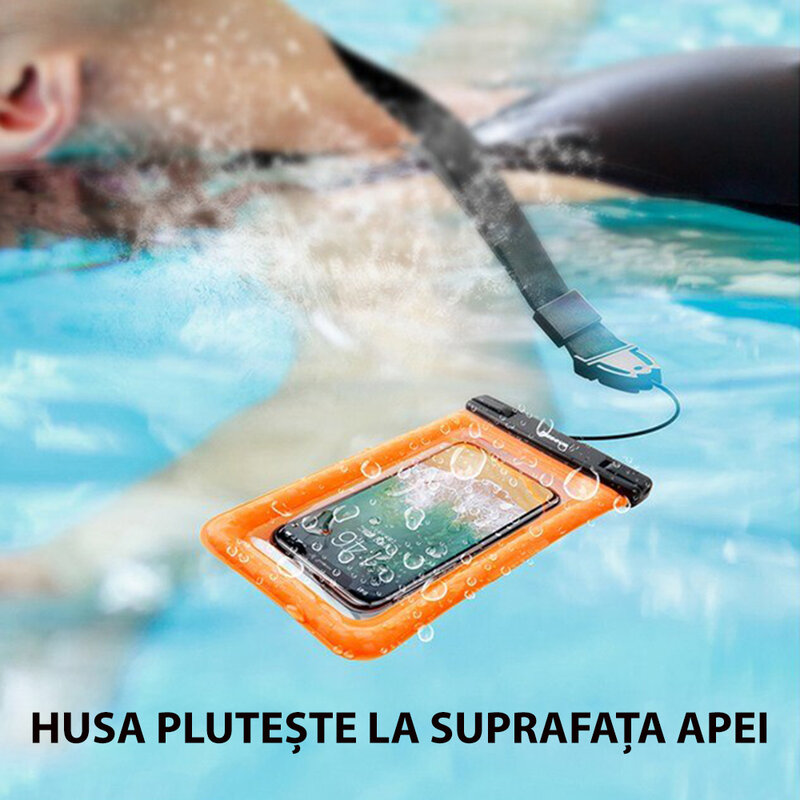 Husa subacvatica telefon Baseus, universala 6