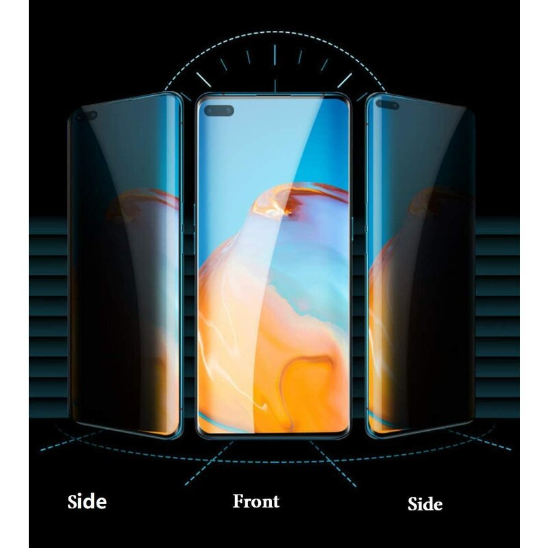 Folie sticla Huawei P40 Pro Lito UV Glue PRIVACY, clear