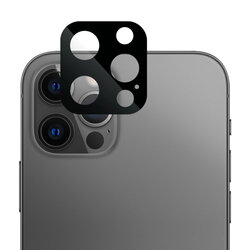 Folie sticla iPhone 12 Pro Lito S+ Camera Protector, negru