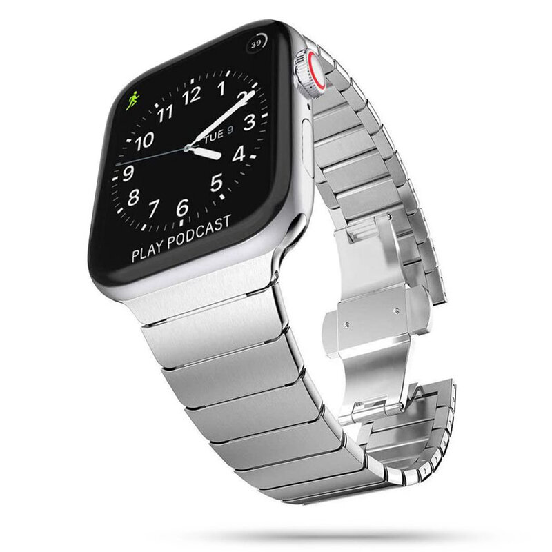 Curea Apple Watch SE 44mm Tech-Protect Linkband - Argintiu
