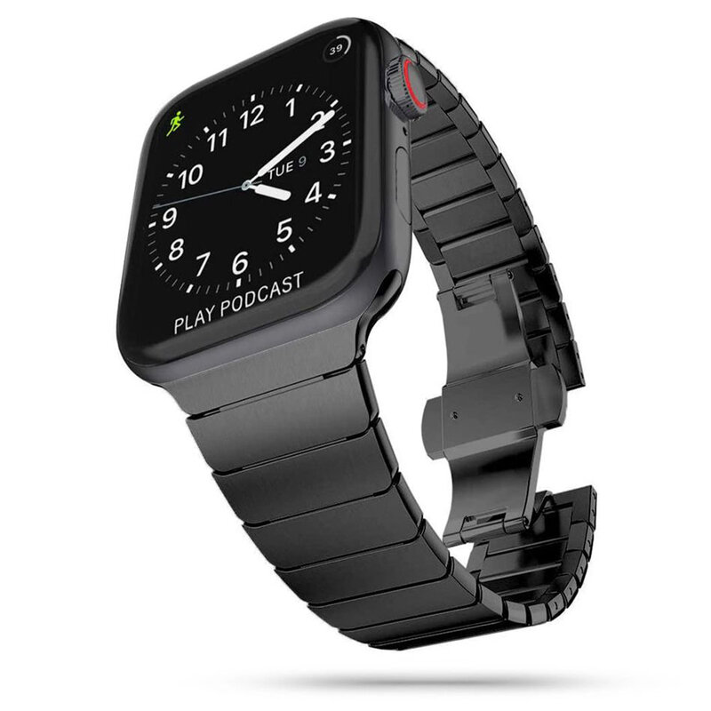 Curea Apple Watch 4 44mm Tech-Protect Linkband - Negru
