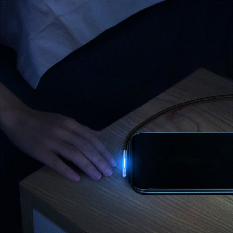 Cablu de date Baseus USB la Type-C 90°, 4A, 40W, 1m, rosu, CAT7C-B09