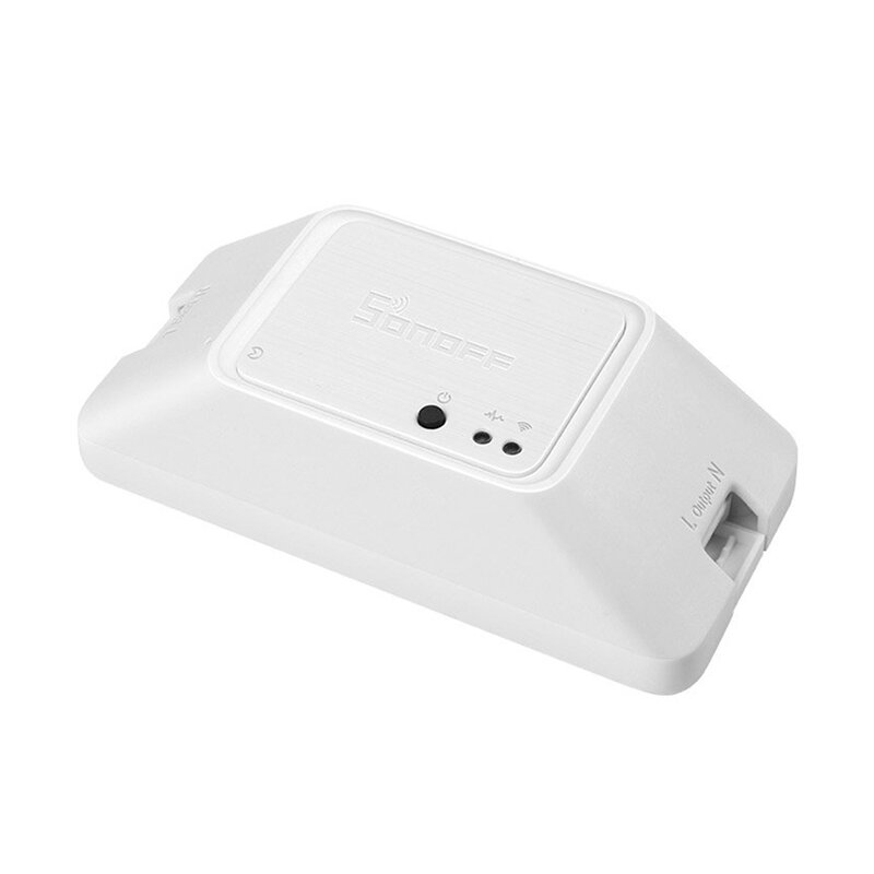 Releu wireless Sonoff Basic R3, Wi-Fi IoT, modul DIY, comutator inteligent 10A, alb