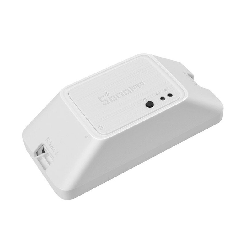 Releu wireless Sonoff Basic R3, Wi-Fi IoT, modul DIY, comutator inteligent 10A, alb