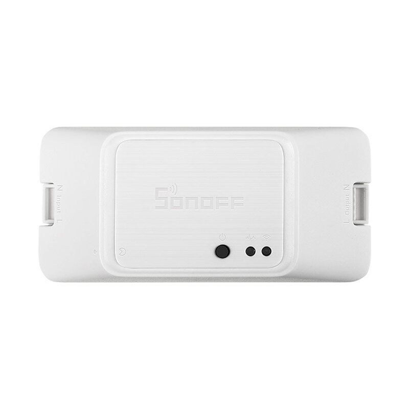 Releu wireless Sonoff Basic R3, Wi-Fi IoT, modul DIY, comutator inteligent 10A, alb