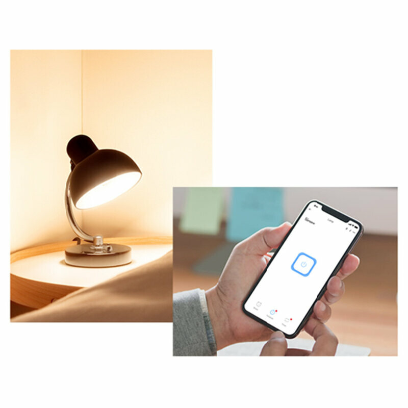 Releu wireless Sonoff Basic ZBR3 ZigBee, Wi-Fi IoT, modul DIY, comutator inteligent 10A, alb