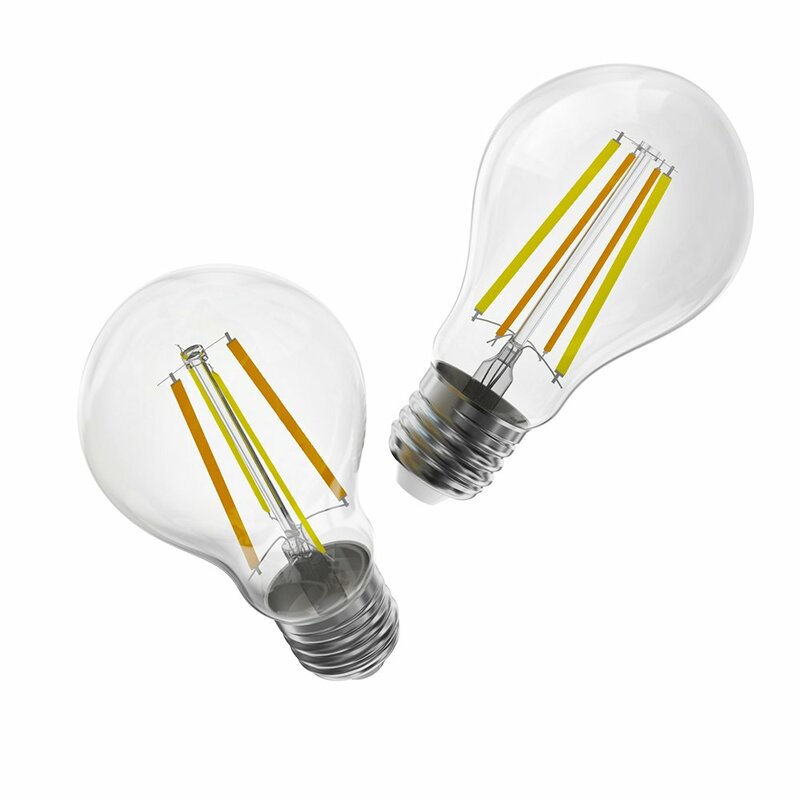 Bec LED smart Sonoff, Wi-Fi, E27, 806lm, 7W, lumina calda si rece