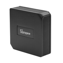 Hub inteligent Sonoff RF Bridge Wi-Fi, sistem wireless smart home, 433 MHz, negru