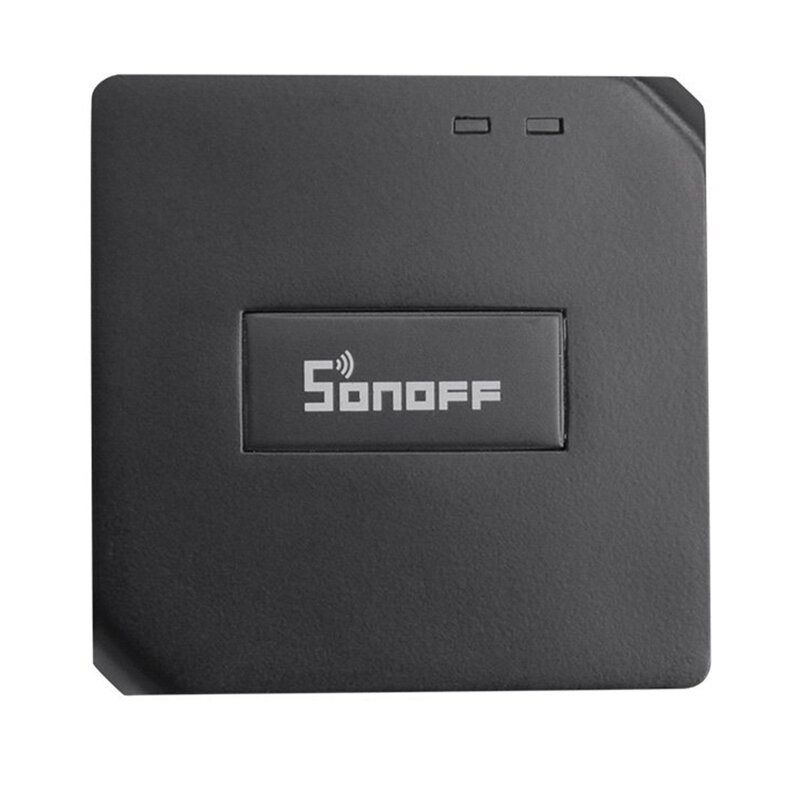 Hub inteligent Sonoff RF Bridge Wi-Fi, sistem wireless smart home, 433 MHz, negru