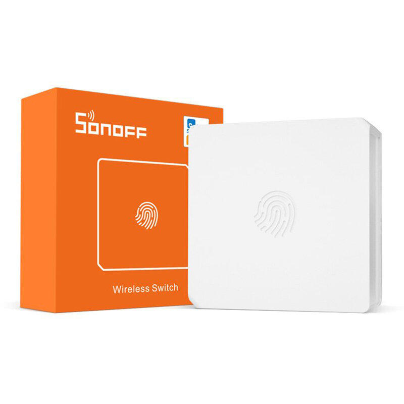 Intrerupator smart wireless Sonoff SNZB-01 ZigBee, alb 