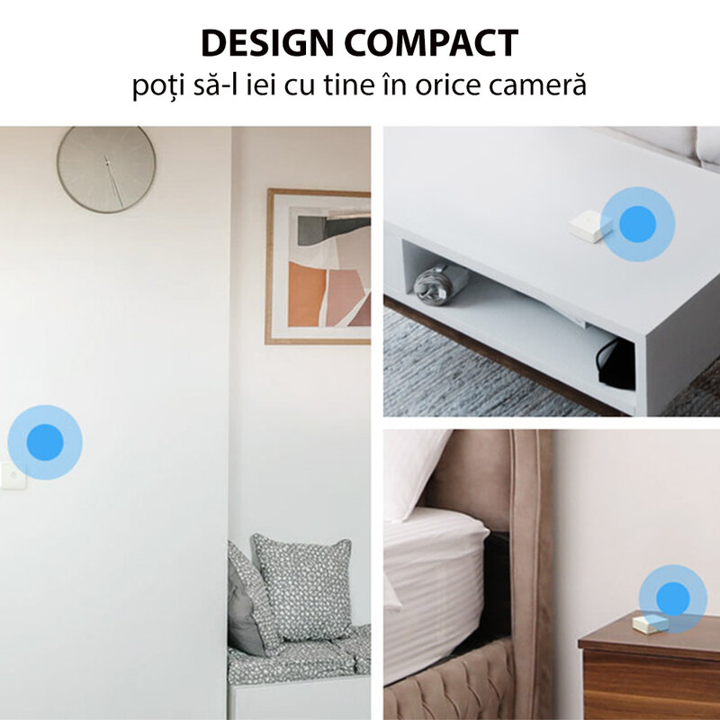Intrerupator smart wireless Sonoff SNZB-01 ZigBee, alb 