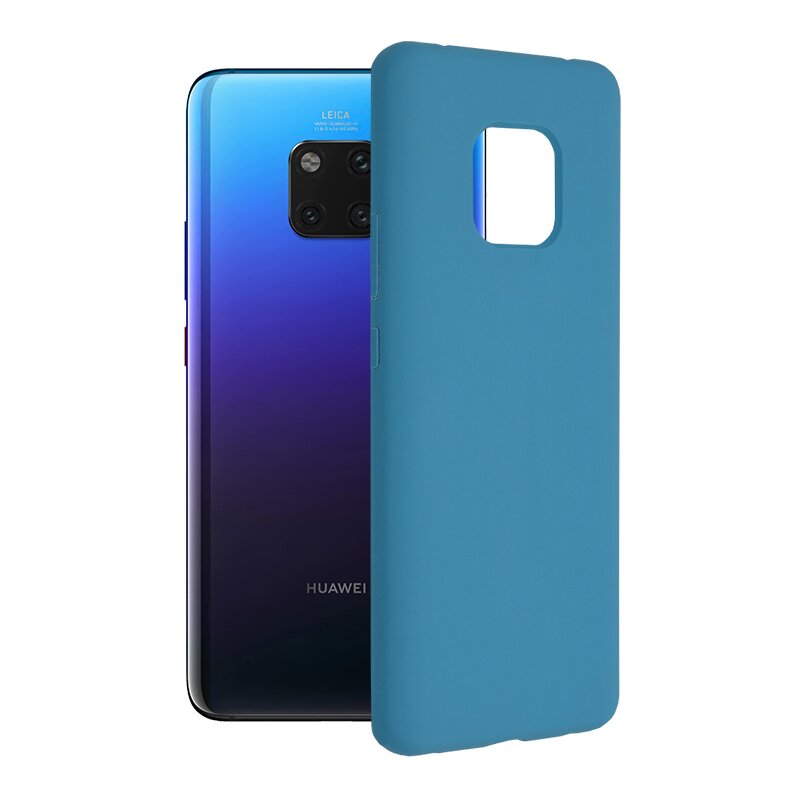 Husa Huawei Mate 20 Pro Techsuit Soft Edge Silicone, albastru