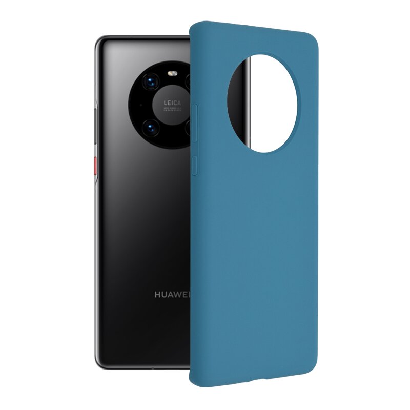 Husa Huawei Mate 40 Pro Techsuit Soft Edge Silicone, albastru