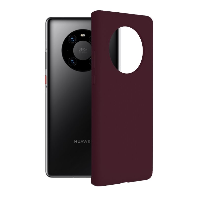Husa Huawei Mate 40 Pro Techsuit Soft Edge Silicone, violet